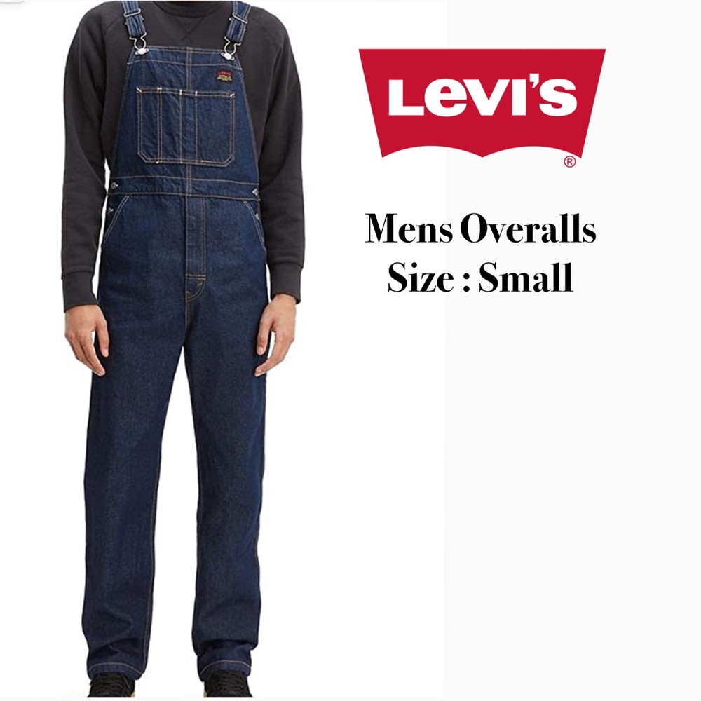Rare mens LEVIS DEMIN OVERALLS : mens small